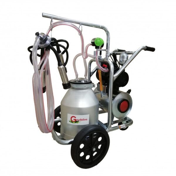 Aparat de muls bovine(Mulgatoare), Gardelina T130 AL IC, 30 litri, 1 post