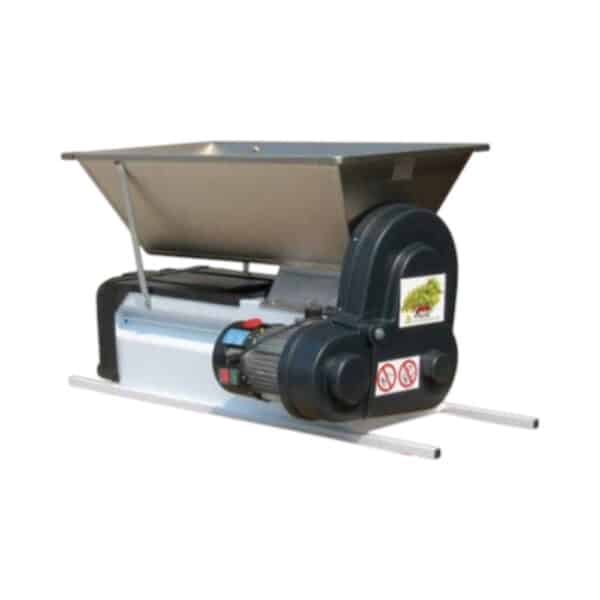Desciorchinător cu zdrobitor, cuvă inox (900 x 500 mm) - motor 220 V, 1 CP, capacitate maximă 1.500 kg/oră