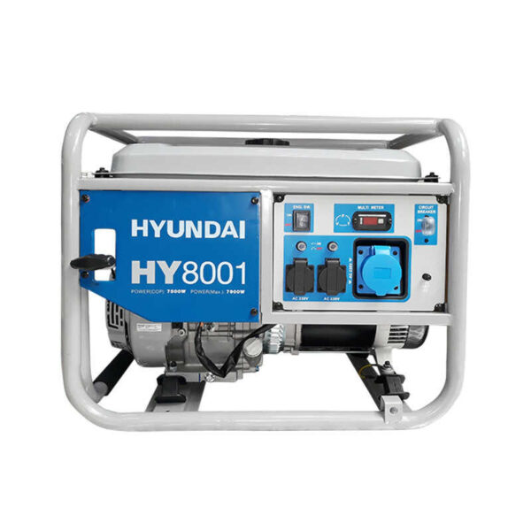 Generator de curent monofazic 7,5 kW Hyundai HY8001+KIT DE ROTI