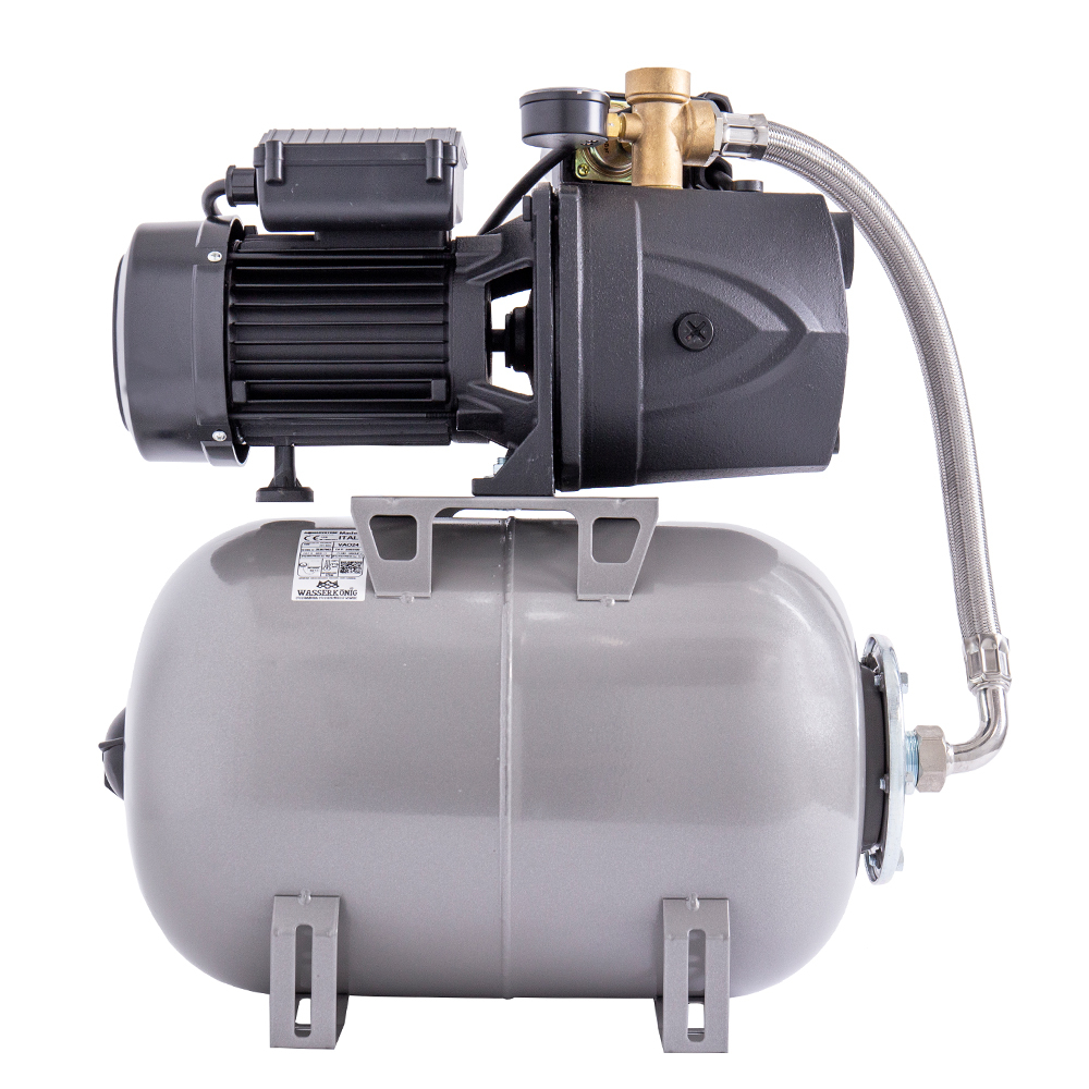 Hidrofor cu pompa autoamorsanta WASSERKONIG FL528625, 1250W, 86L/min, 24L