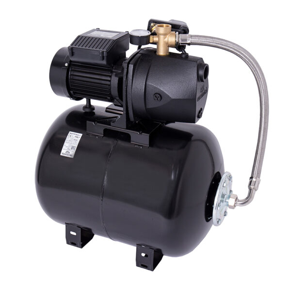Hidrofor cu pompa autoamorsanta Wasserkonig FL568950, fonta, putere 1300 W, debit 5340 l/h, inaltime refulare 56 m, vas de expansiune 50 l