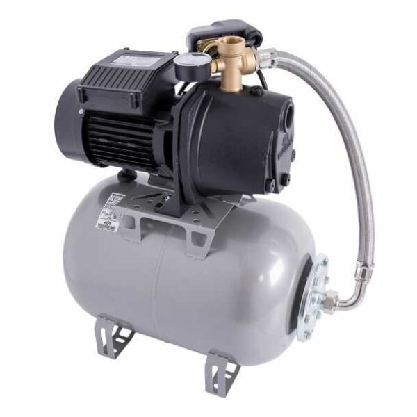 Hidrofor cu pompa autoamorsanta Wasserkonig FS475825, fonta, putere 900 W, debit 3480 l/h, inaltime refulare 47 m, vas de expansiune 24 l