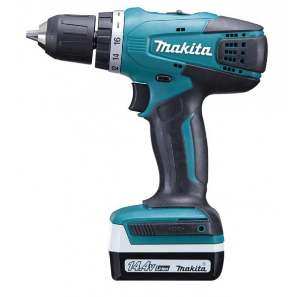 Masina de gaurit si insurubat cu acumulator MAKITA DF347DW, 30 Nm, 14.4V, 1x1.3Ah