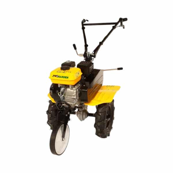 ProGARDEN Campo 703 motocultor 7CP, 2+1 trepte, roti 4.00-8, 2+1 freze, benzina, curele, transmisie aluminiu [PRO 7]
