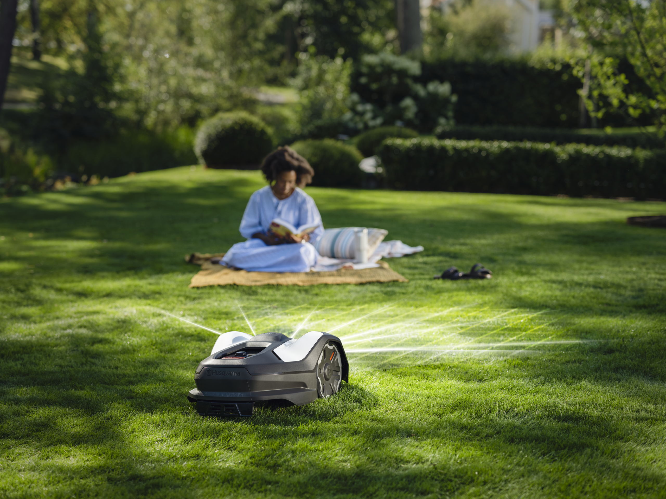 ROBOT DE TUNS GAZON Husqvarna, Automower® 410VE NERA-1500mp - imagine 8